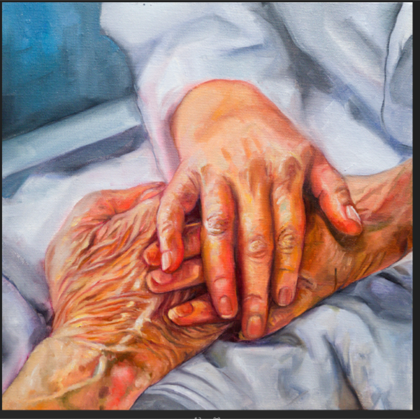 Holding on by Ji Hyang Ryu