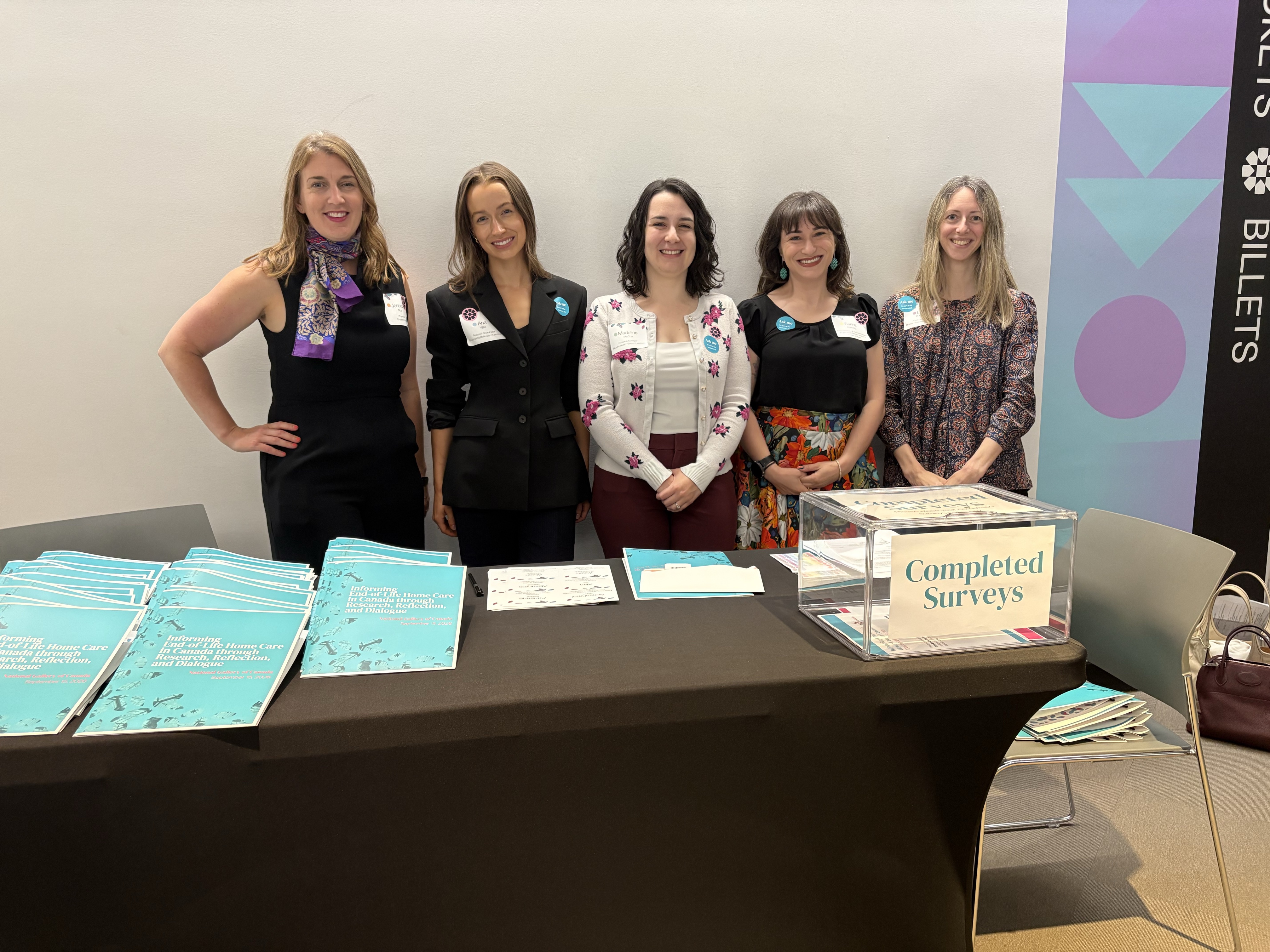 Isenberg Lab team at the National Gallery event on Sept 15, 2026